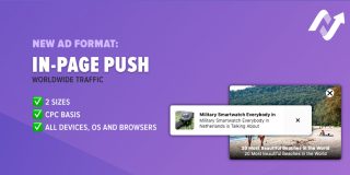 New Ad Format: In-Page Push