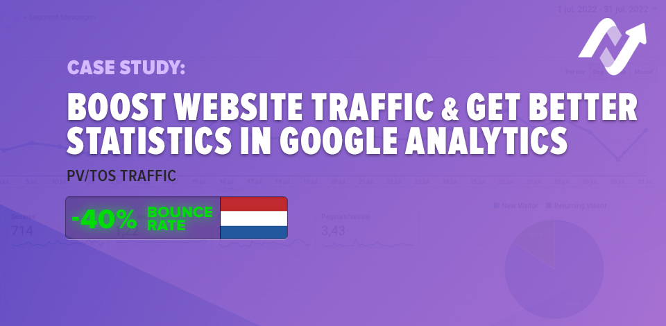 Case study: How to boost your website traffic and get better statistics in Google Analytics