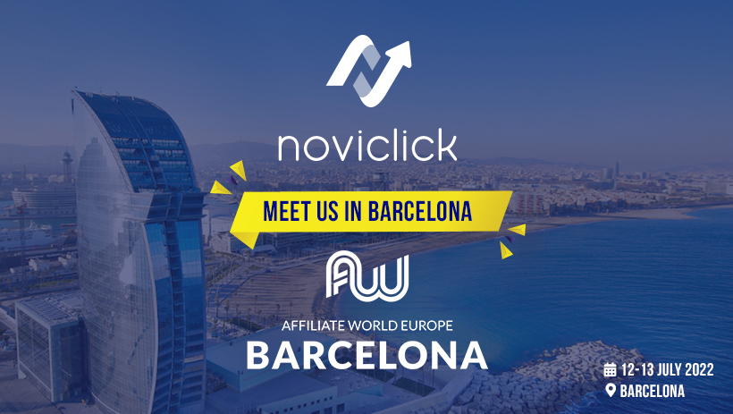 Meet us at Affiliate World Europe 2023 in Barcelona